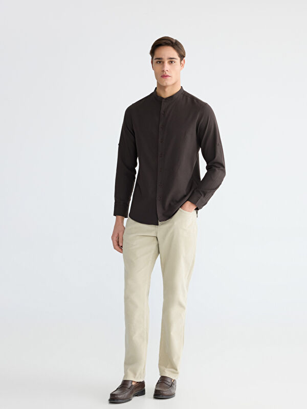 LCWAIKIKI Classic Standart Kalıp Kadife Erkek Chino Pantolon