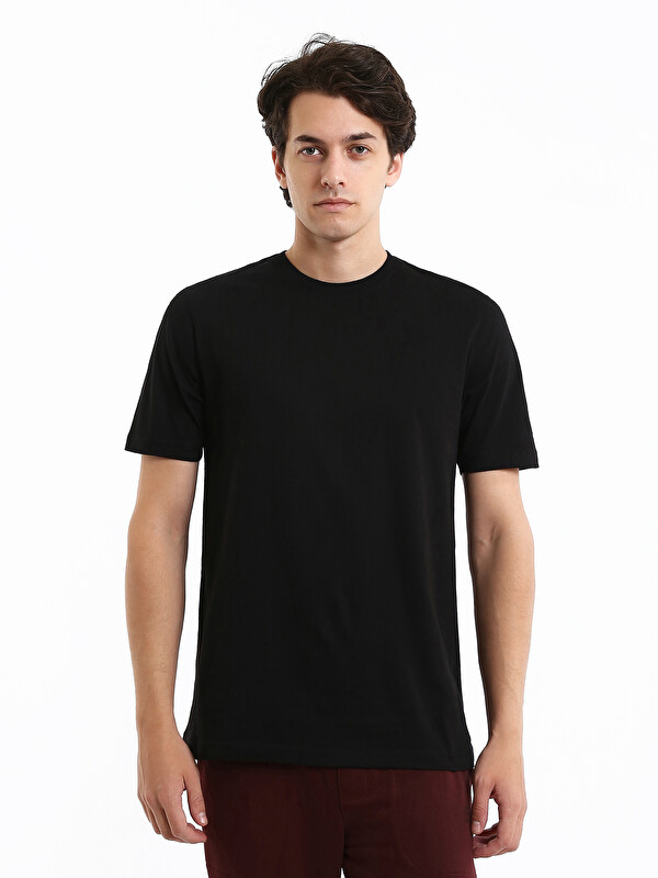 LCWAIKIKI Classic Crew Neck Short Sleeve Men's T-Shirt