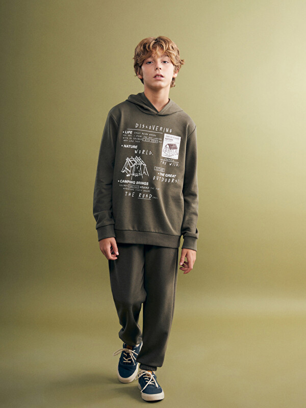 LCW Kids Hooded Boys' Tracksuit Set