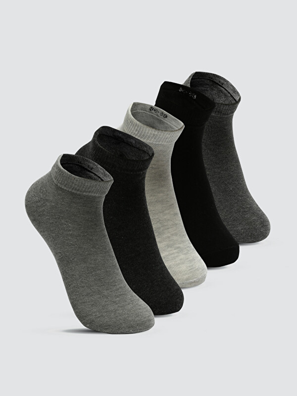 LCW DREAM Women's Booties Socks 5 Pack