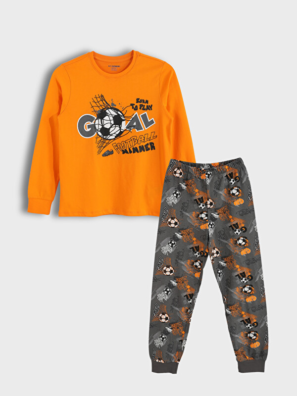 LCW DREAM Crew Neck Baby Boys' Pyjamas Set