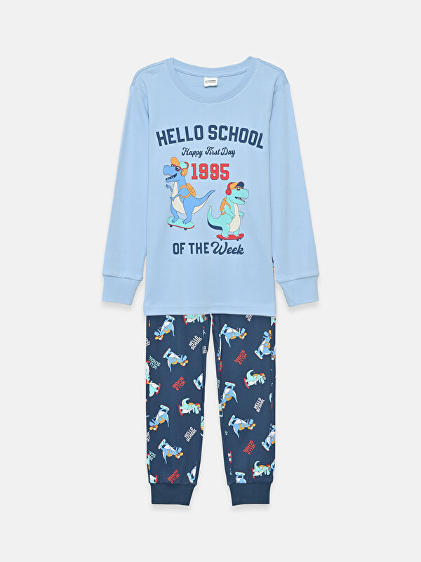 LCW Kids Ensemble de pyjama imprimé pour garçon