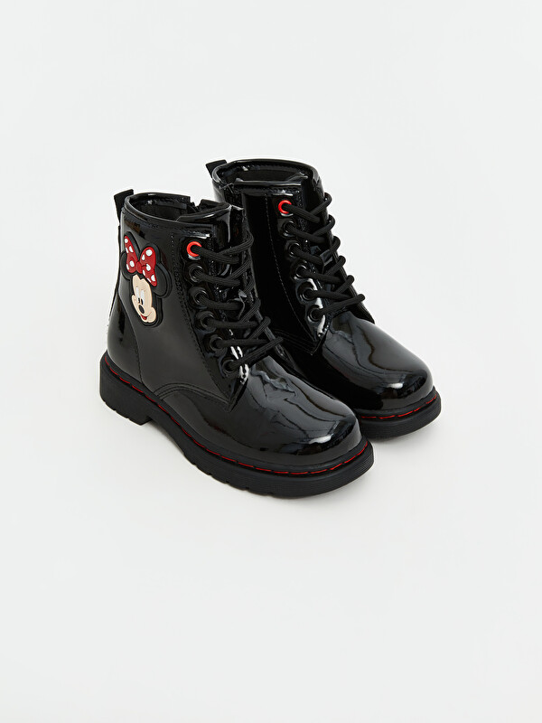 LCW STEPS Minnie Mouse Printed Baby Girls' Boots