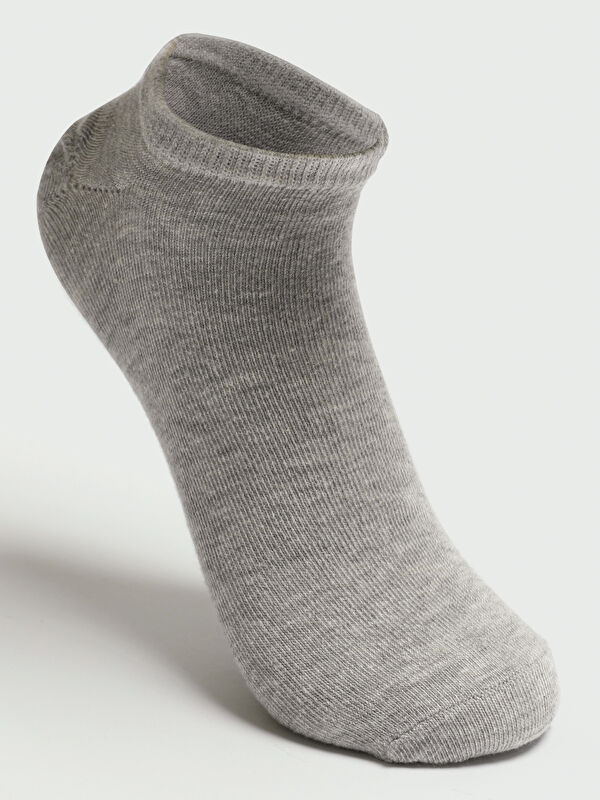 Kadın Düz Sneaker Çorap 5'li - Görsel 9