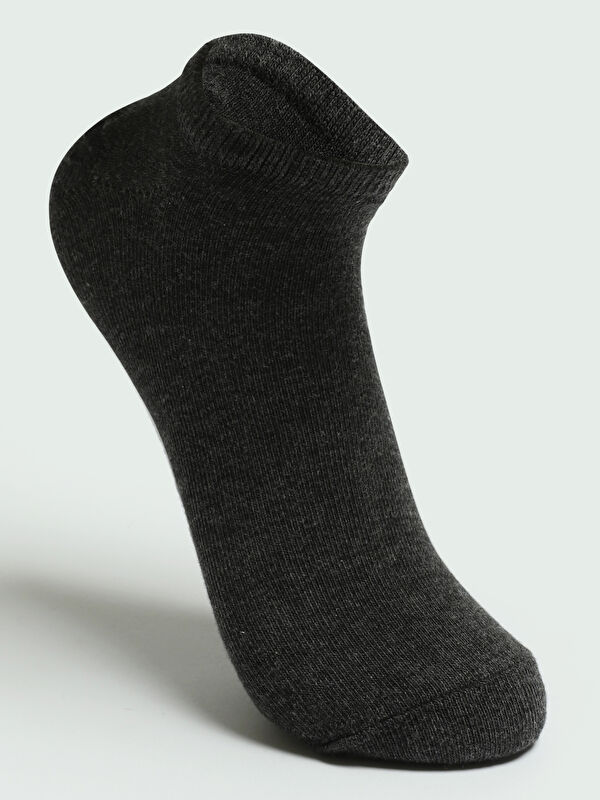 Kadın Düz Sneaker Çorap 5'li - Görsel 14