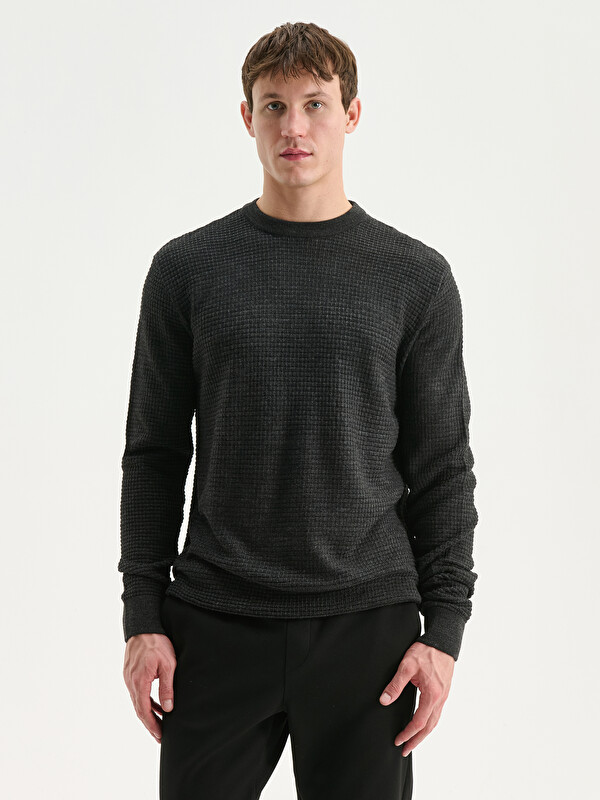 LCW Vision Pull-over en maille à col rond pour homme