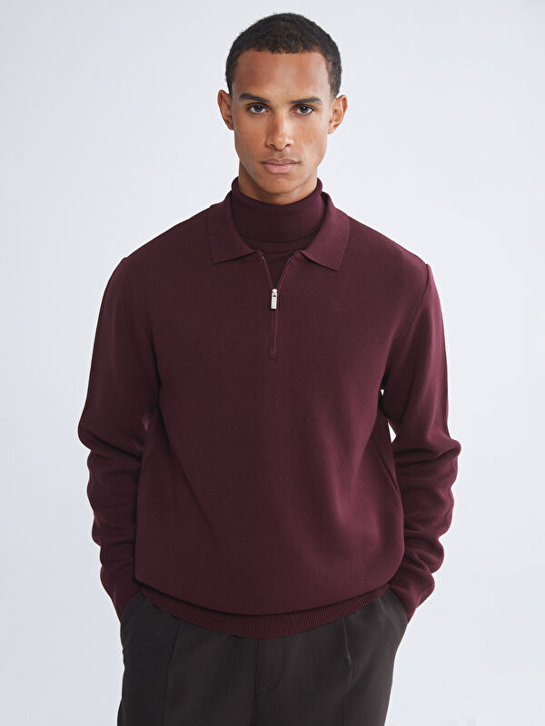 LCW Vision Polo Yaka Erkek Triko Kazak