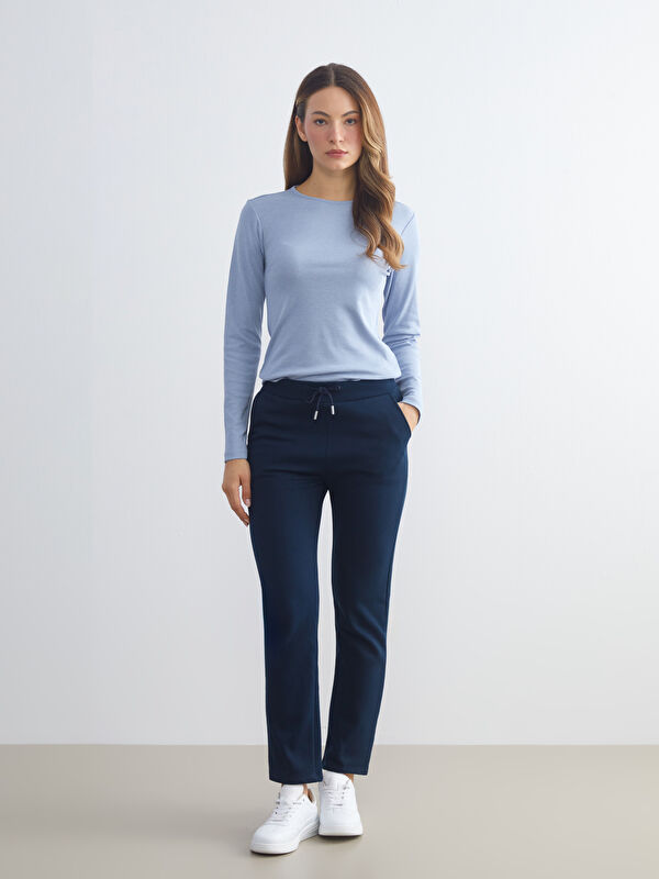 LCW EVERYDAY Elasticated Waist Women's Thick Sweatpants