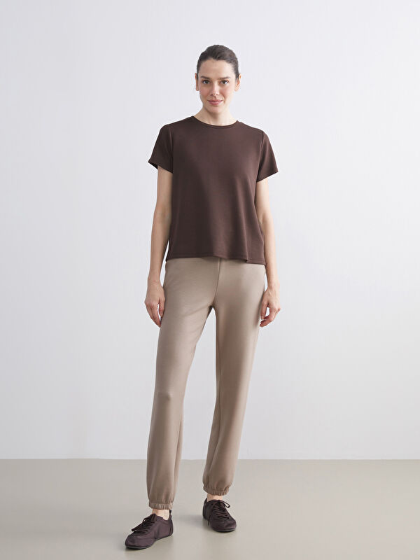 LCW EVERYDAY Elasticated Waist Women's Jogger Sweatpants