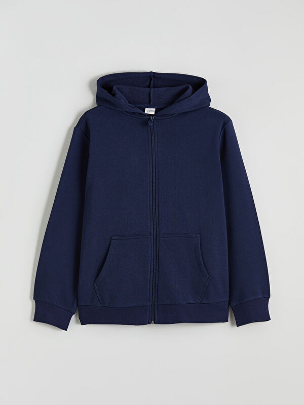 LCW Kids Long Sleeve Girls' Zip-Up Sweatshirt