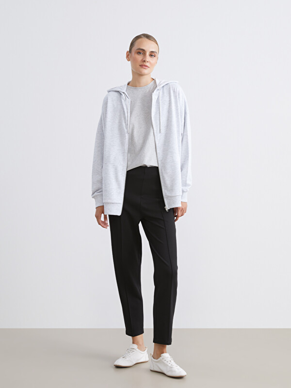 LCW Modest Slim Fit High Waisted Women's Trousers