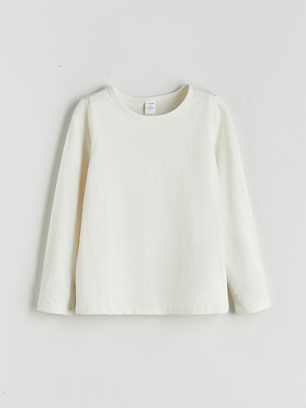 LCW Kids Crew Neck Girls' T-Shirt