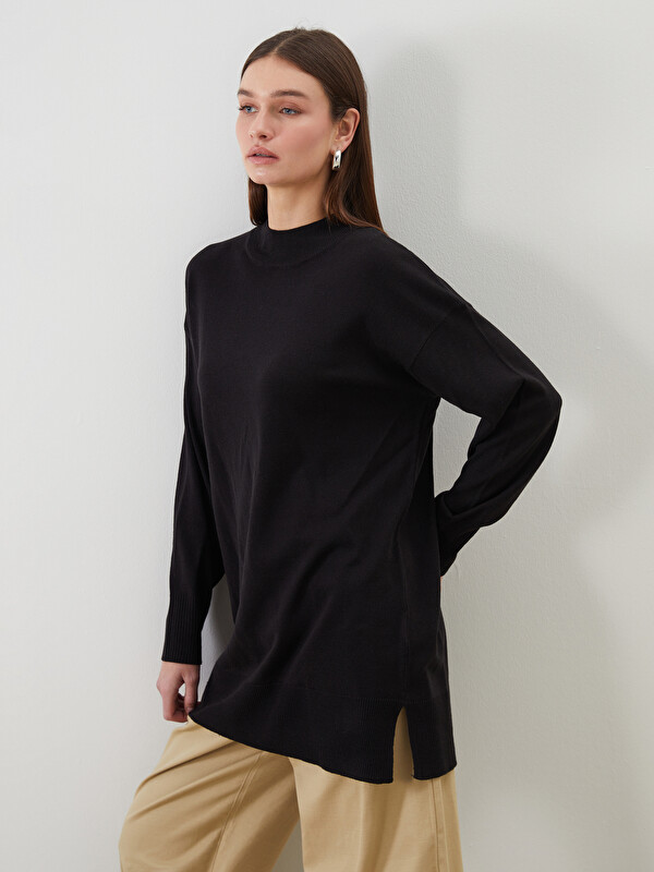 LCW Modest Женская туника из трикотажа с полуводолазкой