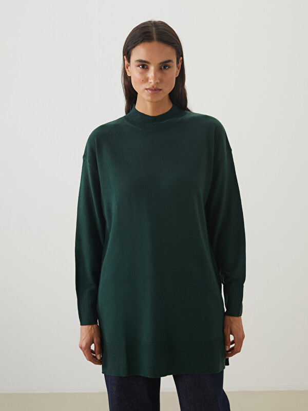 LCW Modest Женская туника из трикотажа с полуводолазкой