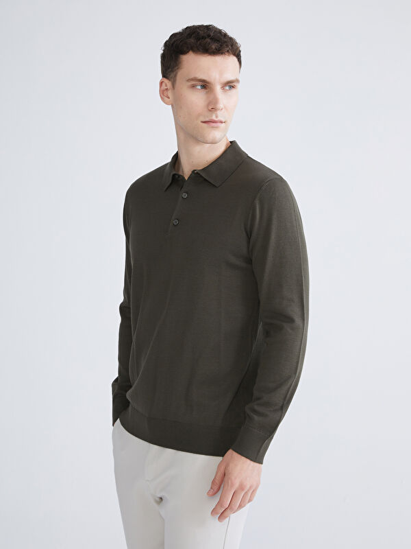SOUTHBLUE Polo Yaka Erkek Triko Kazak