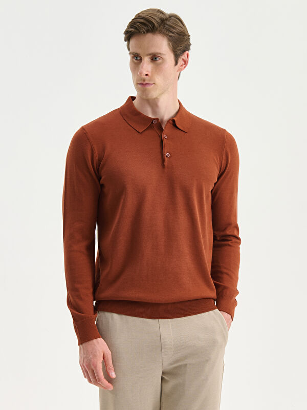 SOUTHBLUE Polo Yaka Erkek Triko Kazak