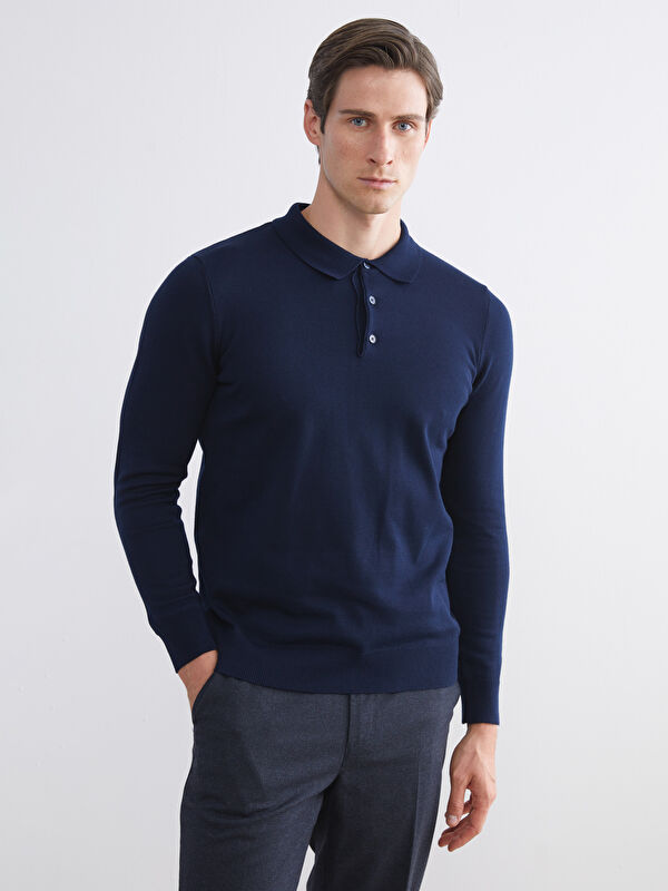 SOUTHBLUE Polo Yaka Erkek Triko Kazak
