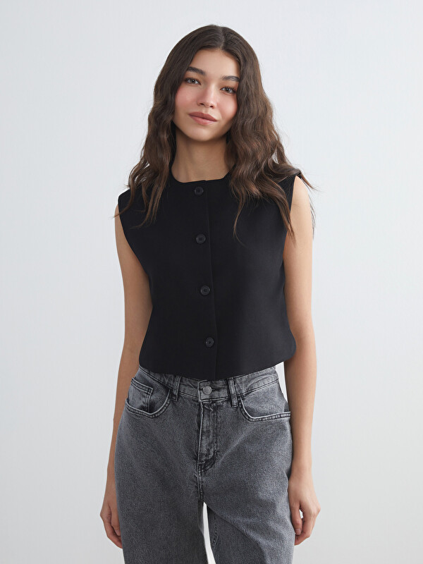 XSIDE Crew Neck Women's Classic Waistcoat