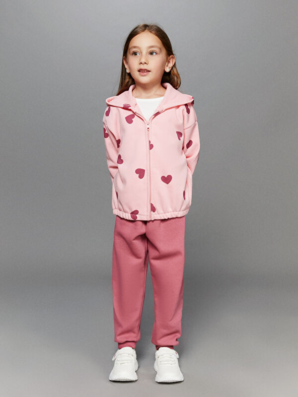 LCW Kids Beli Lastikli Kalın Basic Kız Çocuk Eşofman Alt
