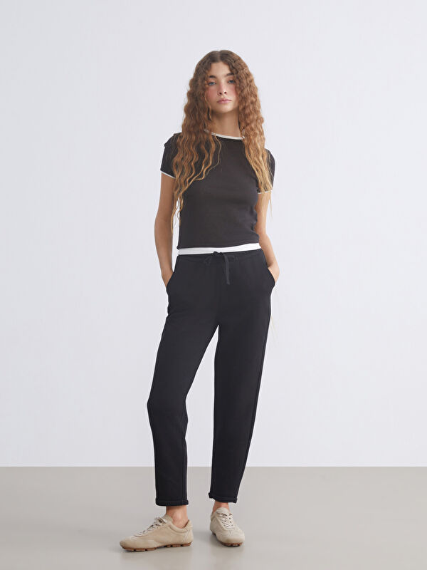 XSIDE Elasticated Waist Women's Thick Jogger Sweatpants