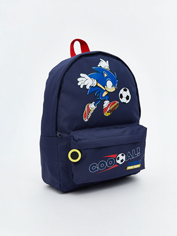 LCW ACCESSORIES Sonic Baskılı Erkek Çocuk Okul Çantası