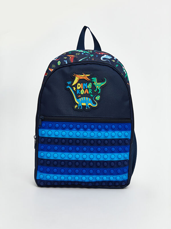 LCW ACCESSORIES Dinozor Baskılı Erkek Çocuk Okul Çantası