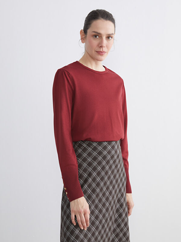 LCW Grace Crew Neck Women's Knitwear Sweater