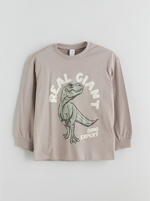 Baskılı Dinozor Kids LCW おゆーー Erkek Alt Eşofman ve Sweatshirt Çocuk その他