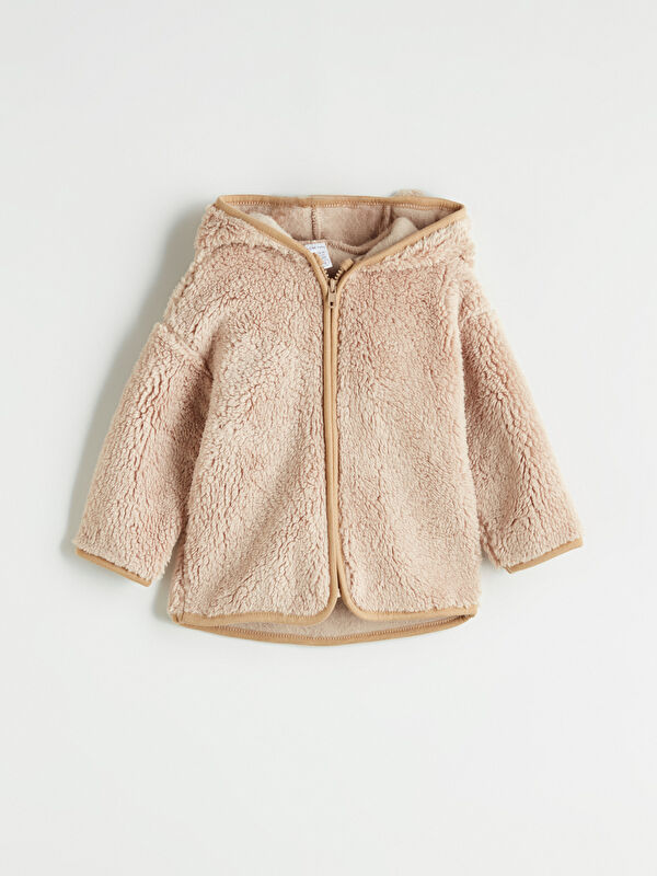LCW baby Cardigan en Peluche à Capuche pour Bébé Garçons