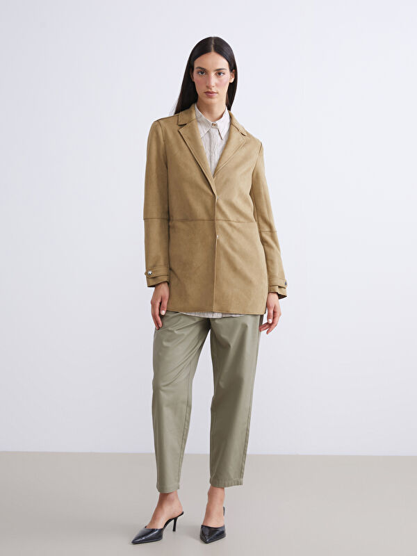 LCW Modest Belted Women's Trousers