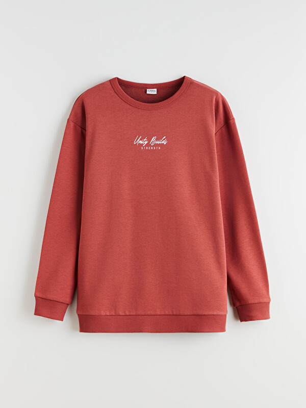 LCW Kids Crew Neck Boys' Sweatshirt