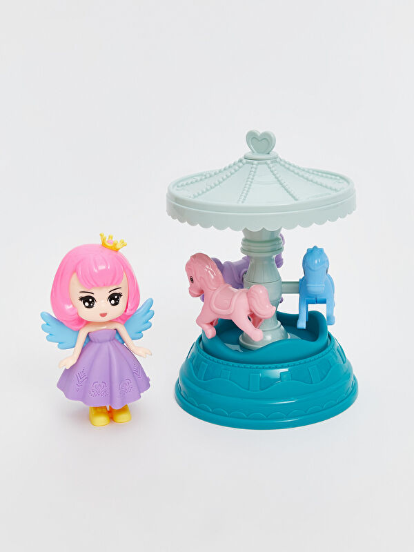 LCW JOY Carousel and Fairy Girl Playset