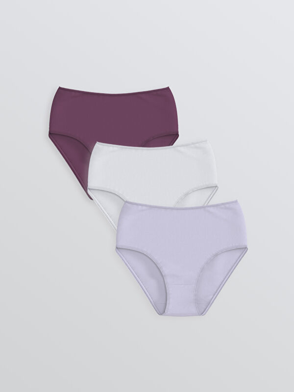 LCW DREAM Plain Classic Knickers 3-Pack