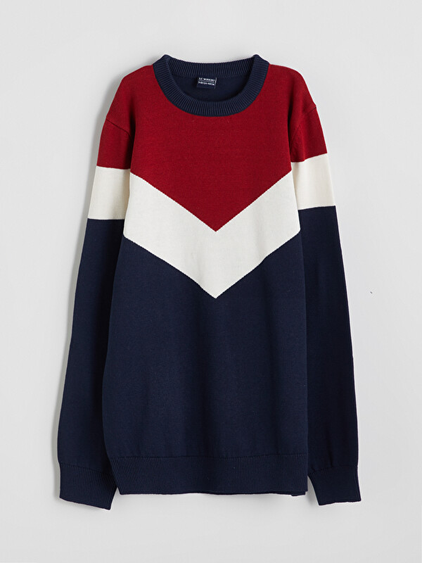 LCW Kids Crew Neck Boys' Sweater