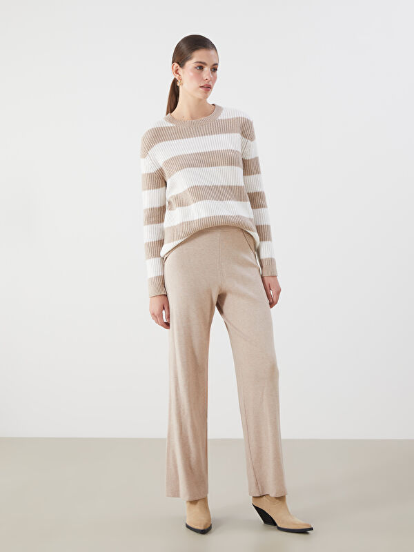 LCWAIKIKI Classic Elastischer Bund Damen Strickhose