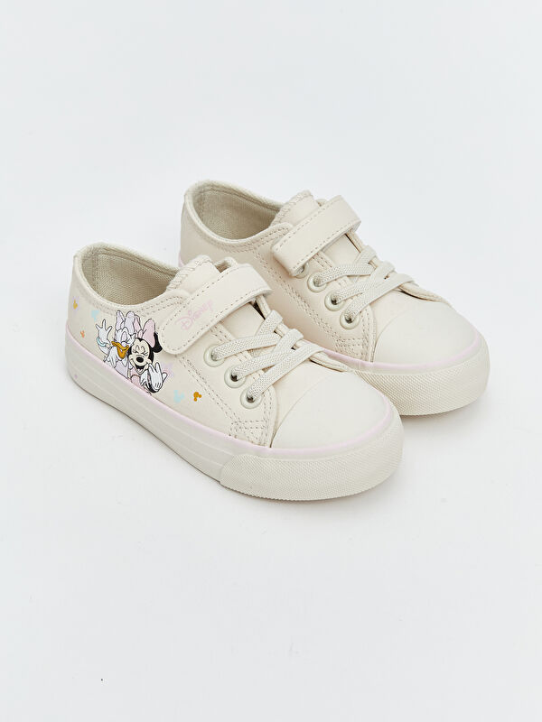 LCW STEPS Minnie Mouse Printed Baby Girls' Sneakers