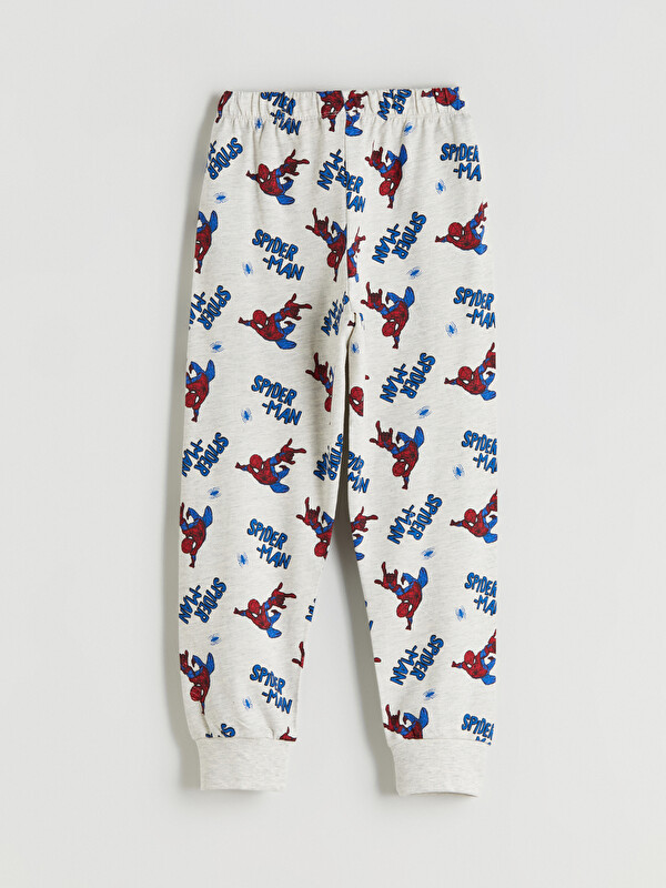 LCW Kids Beli Lastikli Spider-Man Baskılı Erkek Çocuk Pijama Alt