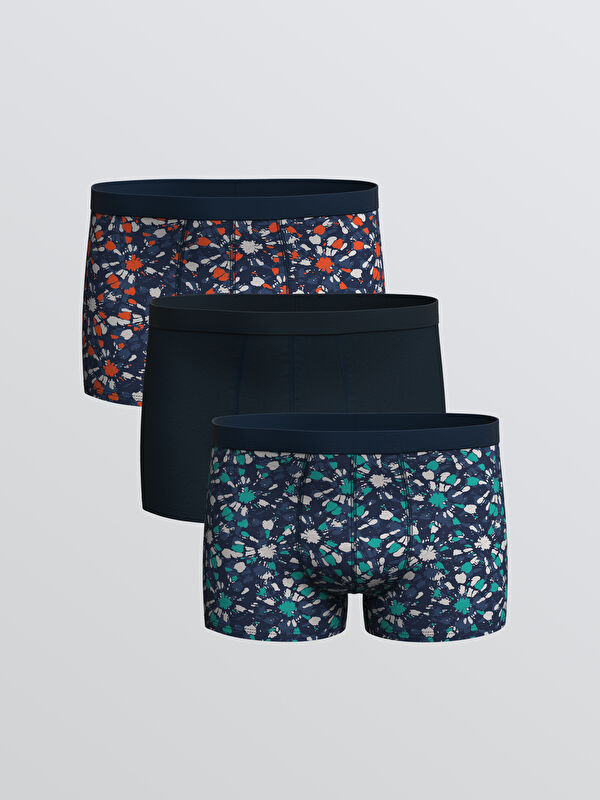 LC WAIKIKI Standart Kalıp Pamuklu Esnek Erkek Boxer 3'lü