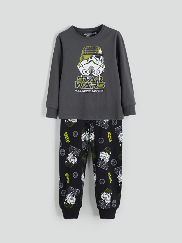 LCW DREAM Set de pijama pentru Băieți imprimat Star Wars cu guler rotund