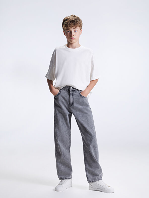 LCW Kids Loose Fit Erkek Çocuk Jean Pantolon