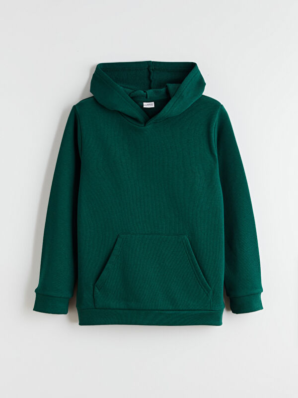 LCW Kids Kapüşonlu Erkek Çocuk Sweatshirt