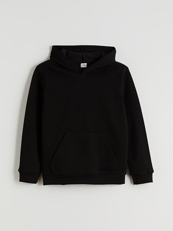 LCW Kids Kapüşonlu Erkek Çocuk Sweatshirt