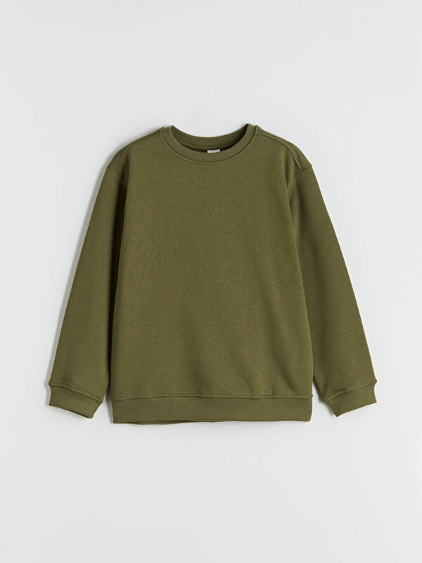 LCW Kids Bisiklet Yaka Erkek Çocuk Sweatshirt