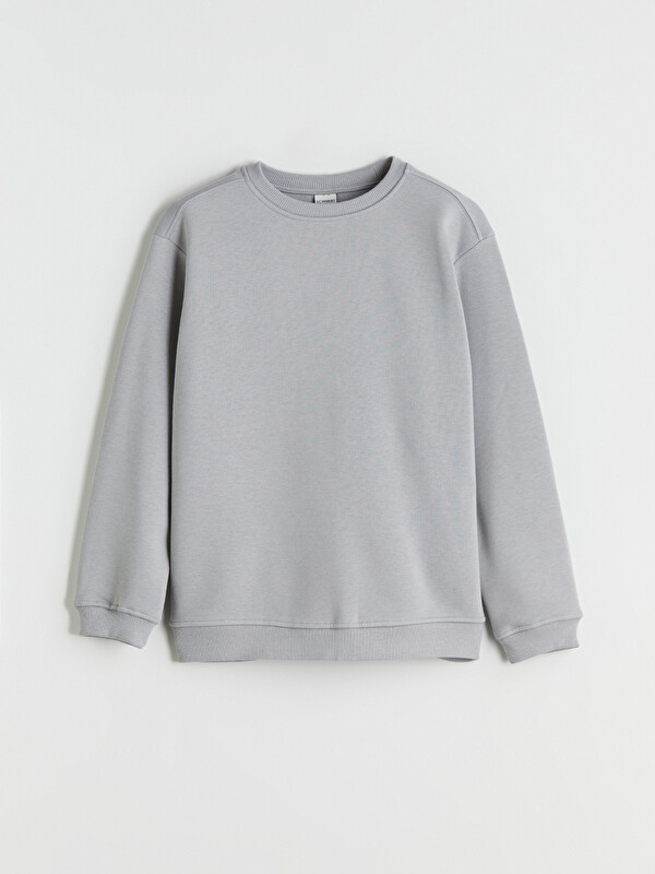 LCW Kids Bisiklet Yaka Erkek Çocuk Sweatshirt