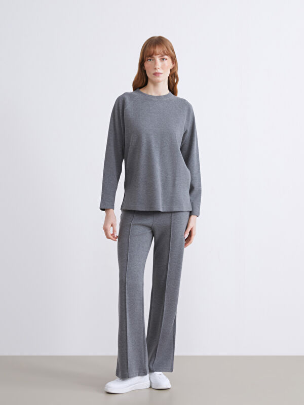 LCW Comfort Женские широкие спортивные штаны с эластичным поясом