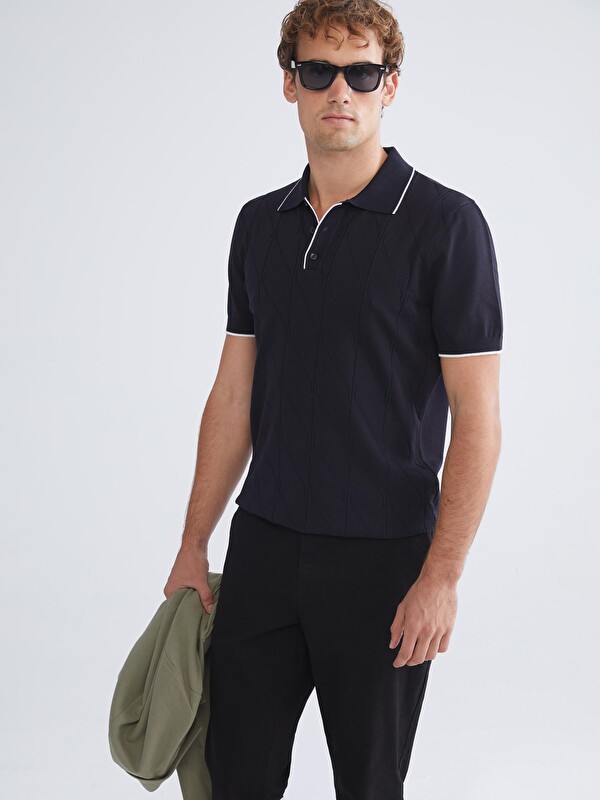 LCWAIKIKI Classic Polo Yaka Erkek Triko Tişört