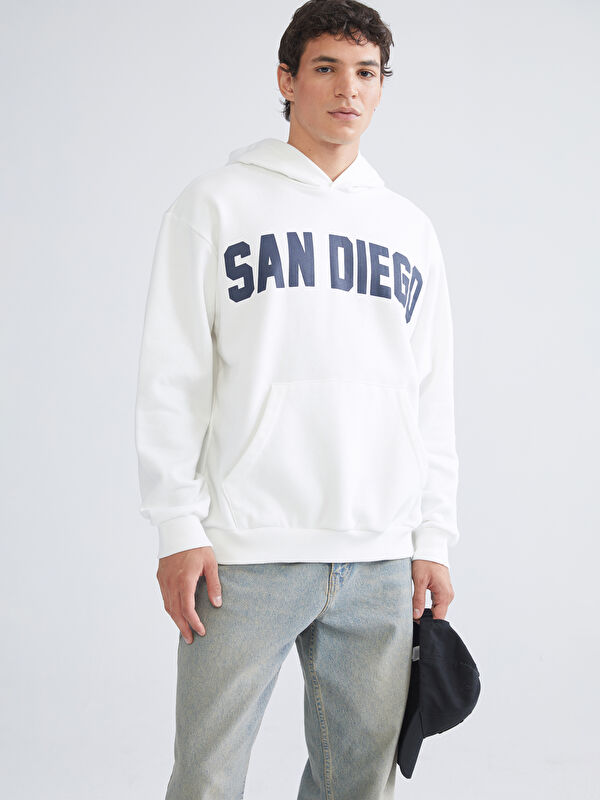 XSIDE Long Sleeve Printed Men's Hoodie