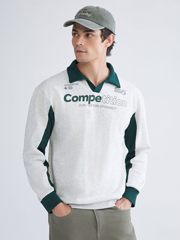 XSIDE Rollkragen Herren-Sweatshirt