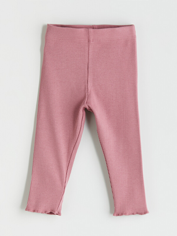 LCW baby Kız Bebek Fitilli Pijama Alt