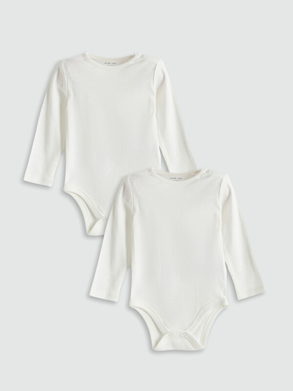 LCW baby Baby Girl WHITE Bodysuit
